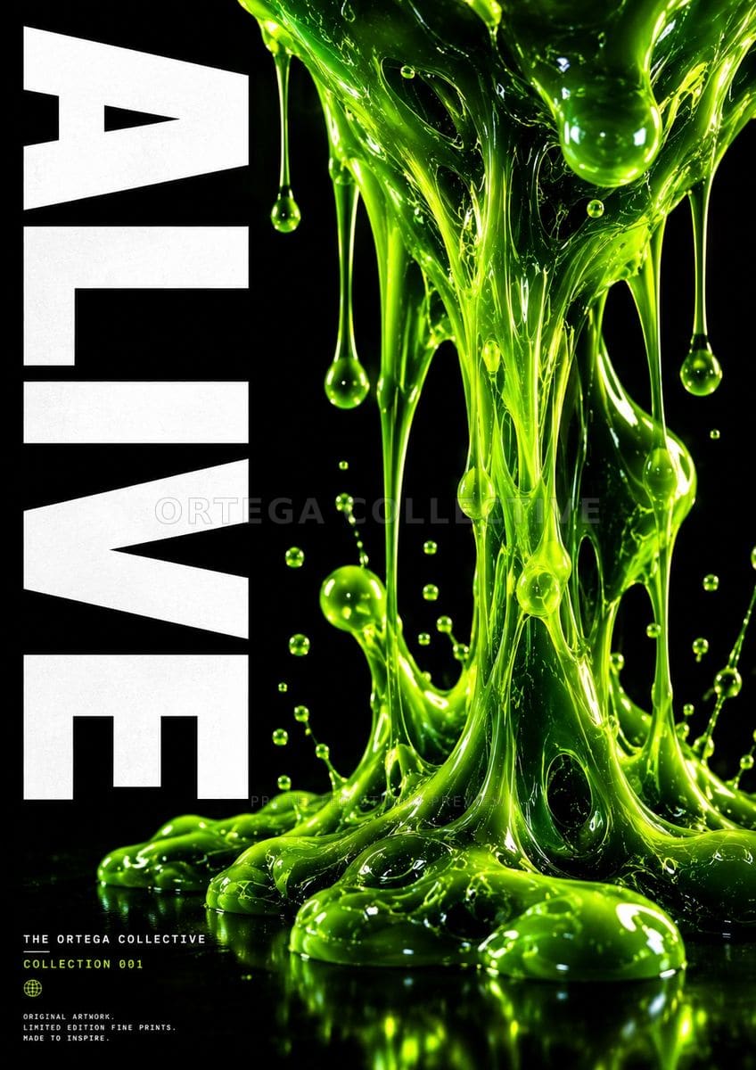 Alive, an original Ortega Collective artwork