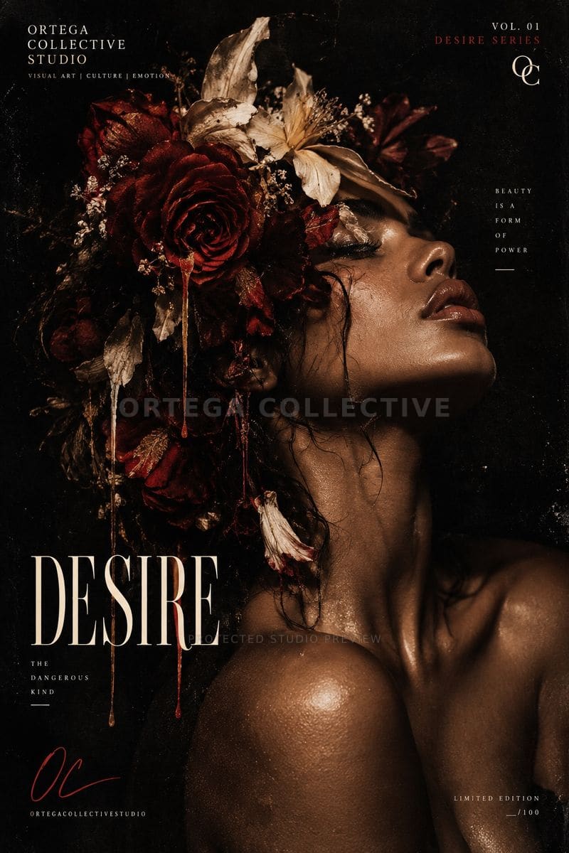 Desire, an original Ortega Collective artwork