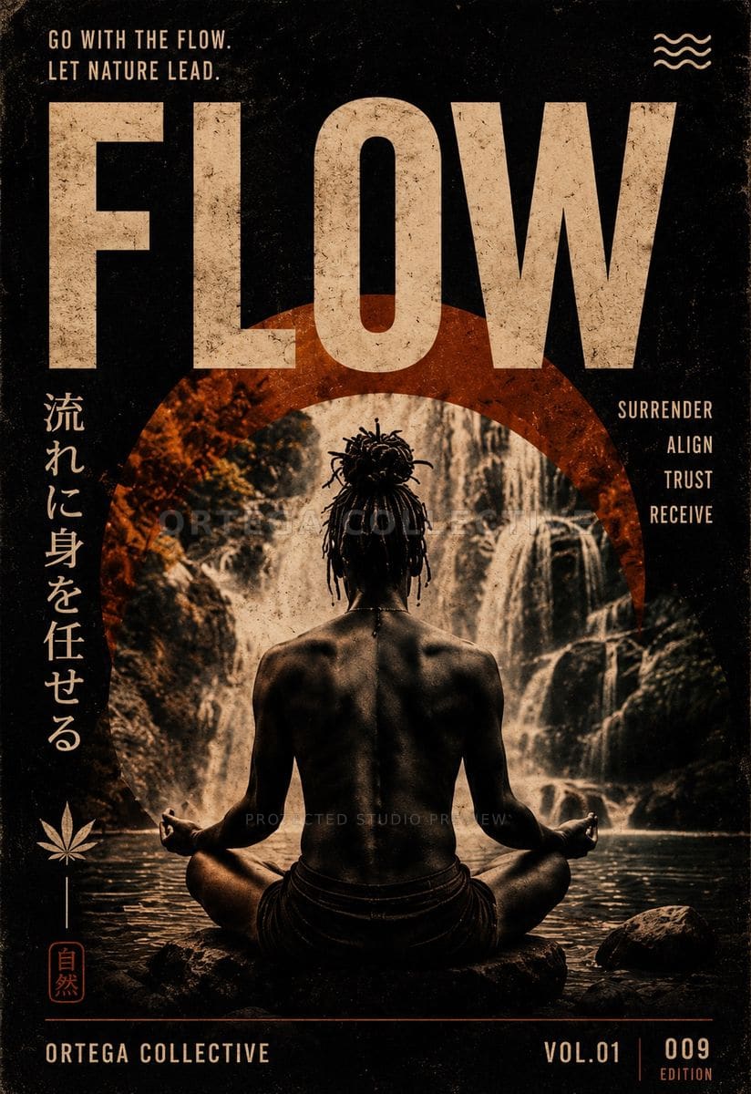 Flow, an original Ortega Collective artwork