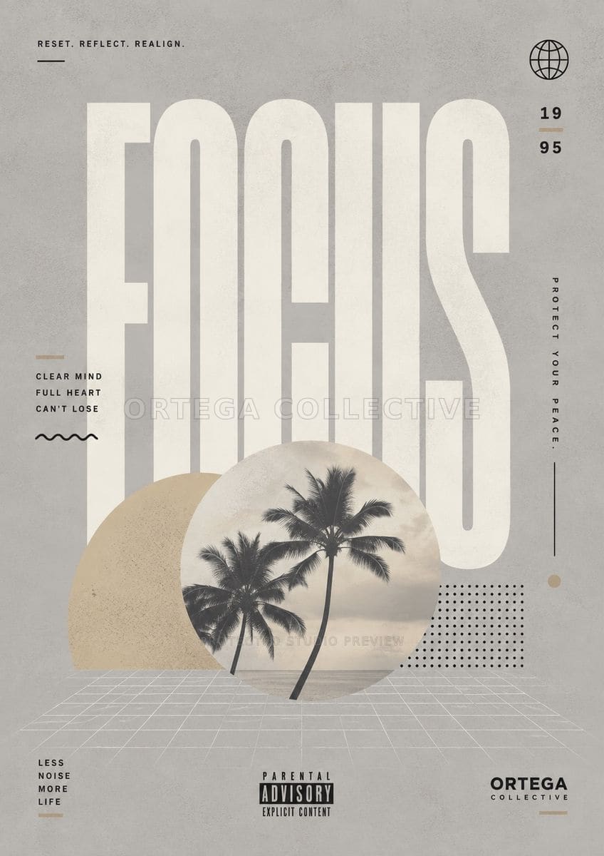 Focus, an original Ortega Collective artwork