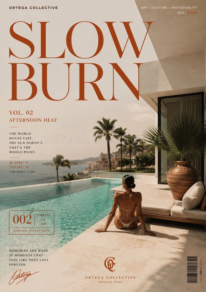 Slow Burn, an original Ortega Collective artwork
