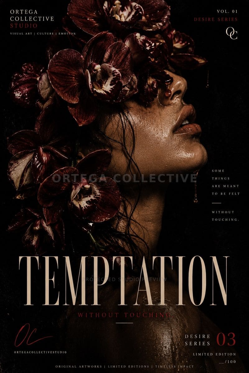 Temptation, an original Ortega Collective artwork